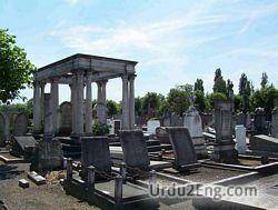 cemetery Urdu Meaning