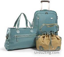 luggage Urdu Meaning