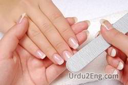 manicure Urdu Meaning