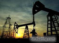 petroleum Urdu Meaning