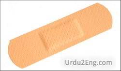 plaster Urdu Meaning