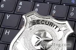 security Urdu Meaning