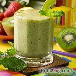 smoothie Urdu Meaning