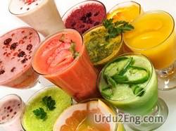 smoothie Urdu Meaning