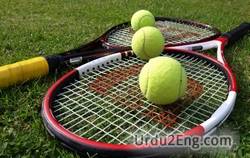 tennis Urdu Meaning