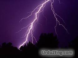 thunderbolt Urdu Meaning