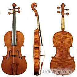 violin Urdu Meaning