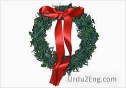 wreath Urdu Meaning